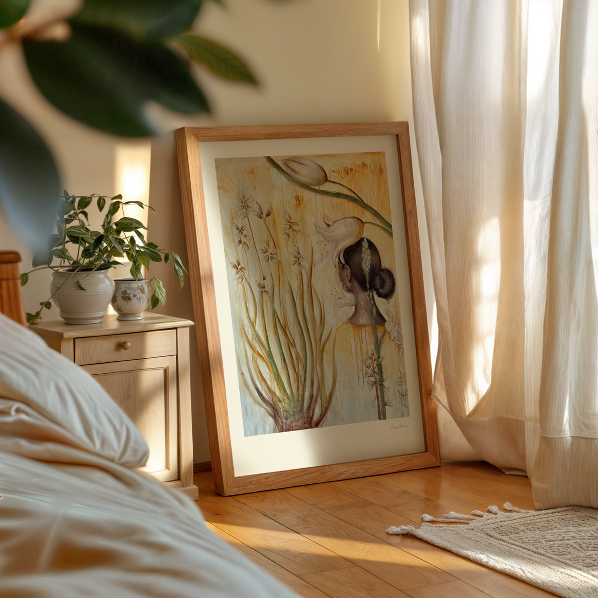 Aloe albiflora Art Print