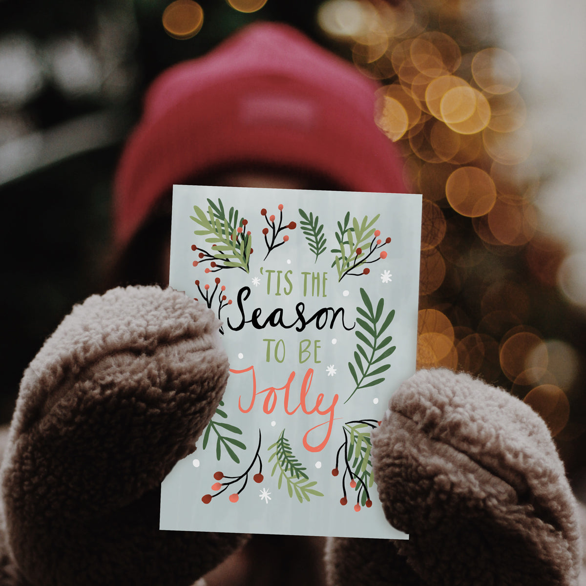 Tis the Season to be Jolly Christmas Card