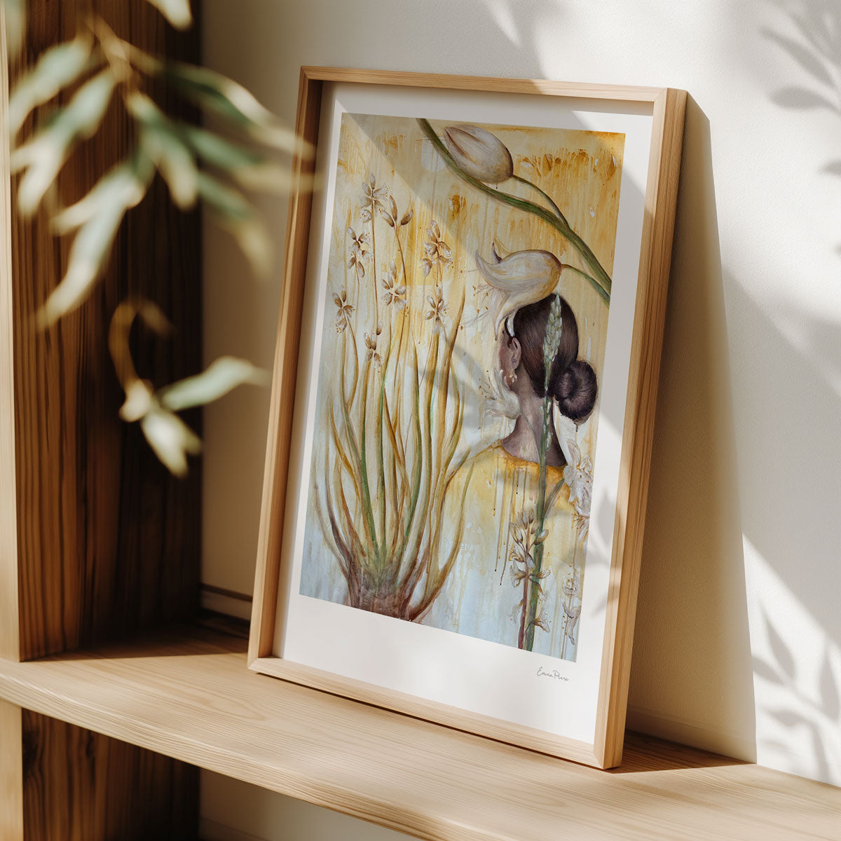 Aloe albiflora Art Print