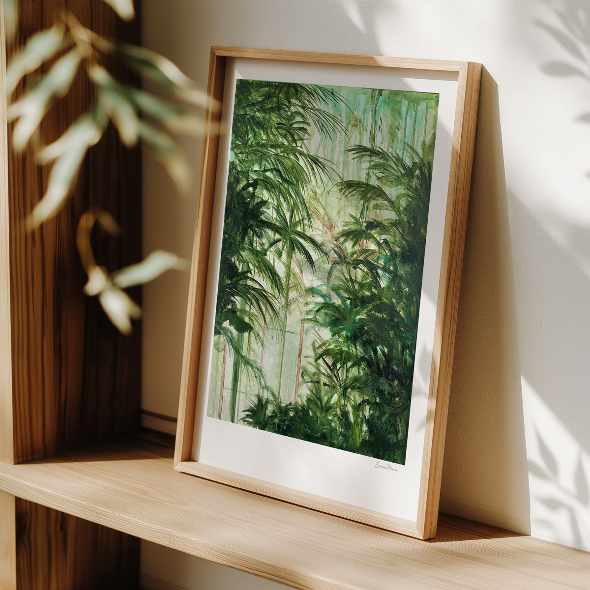 Whispering Palms Art Print
