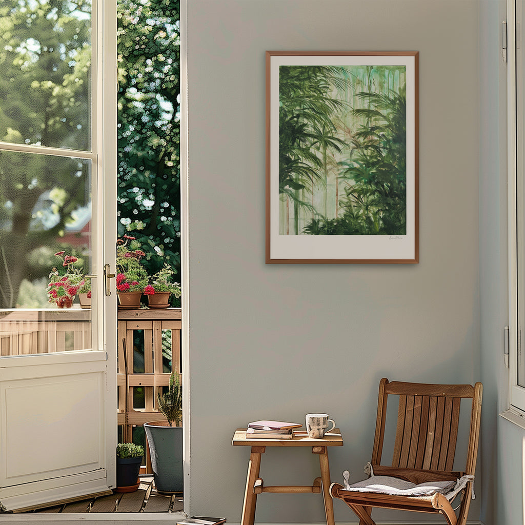 Whispering Palms Art Print