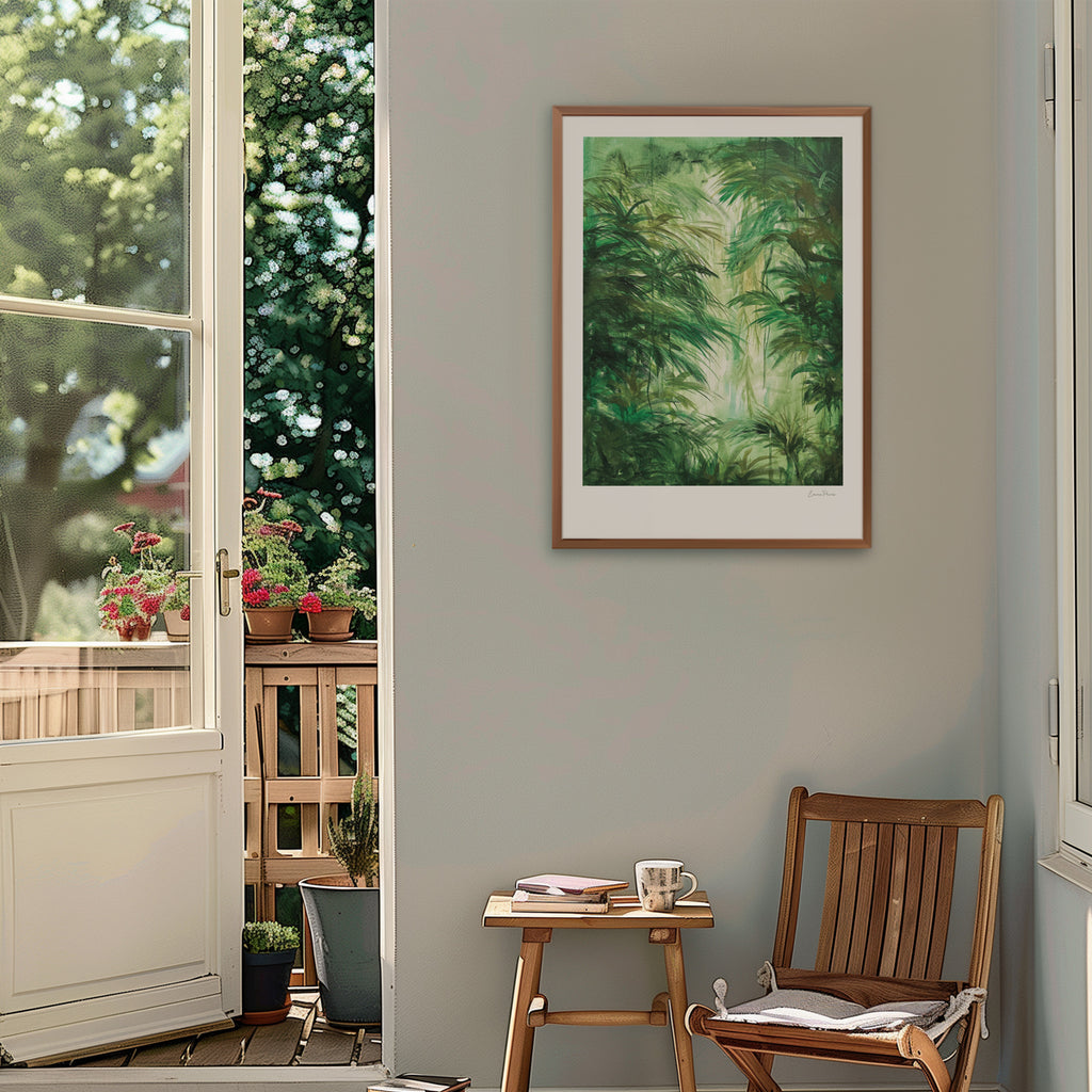 Breathing Light Art Print