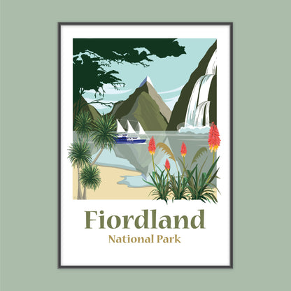Fiordland Art Print
