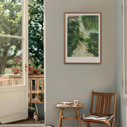 Golden Fuchsia Art Print