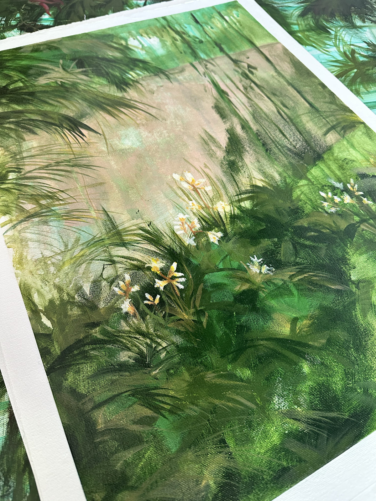 Indigenous to Madagascar, the Aloe albiflora is highlighted in this original botanical painting by Studio Peers