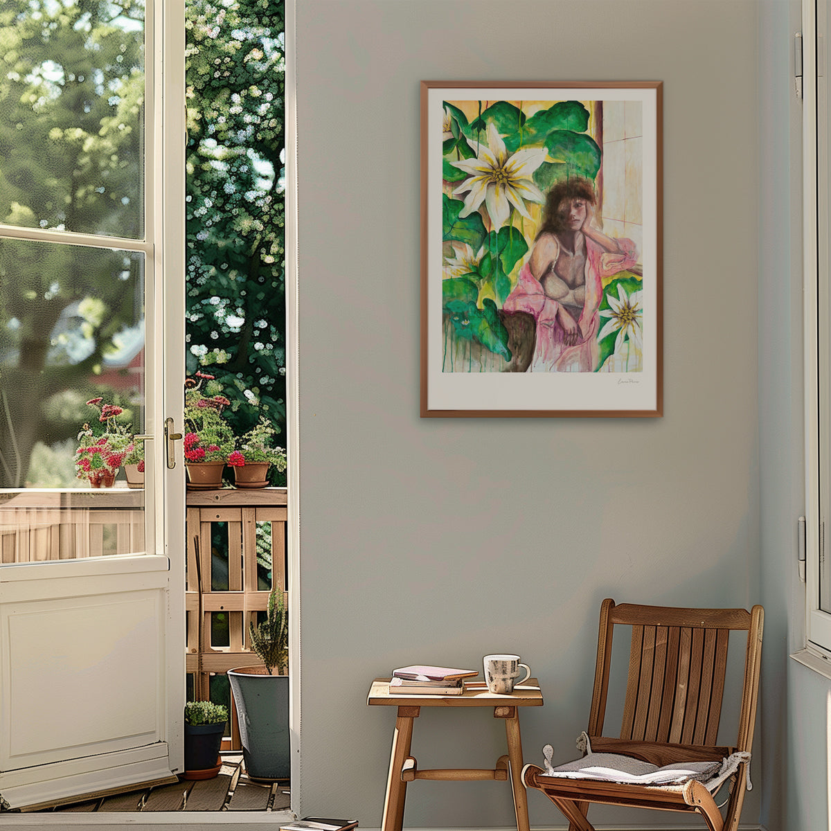 Pygmy Waterlily Art Print