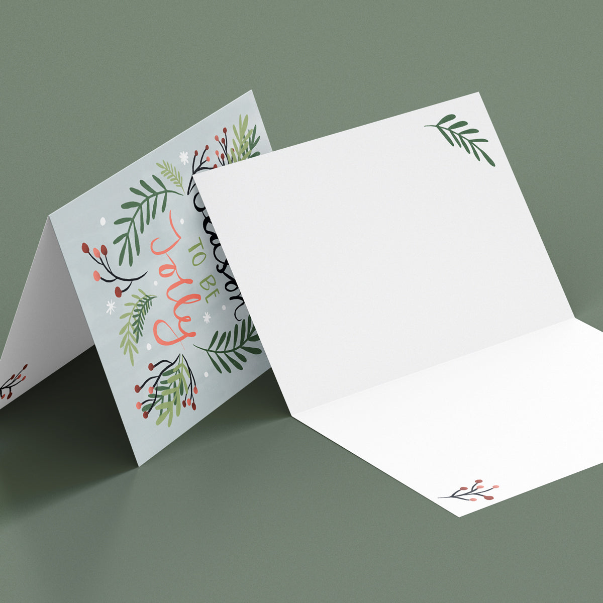 Tis the Season to be Jolly Christmas Card