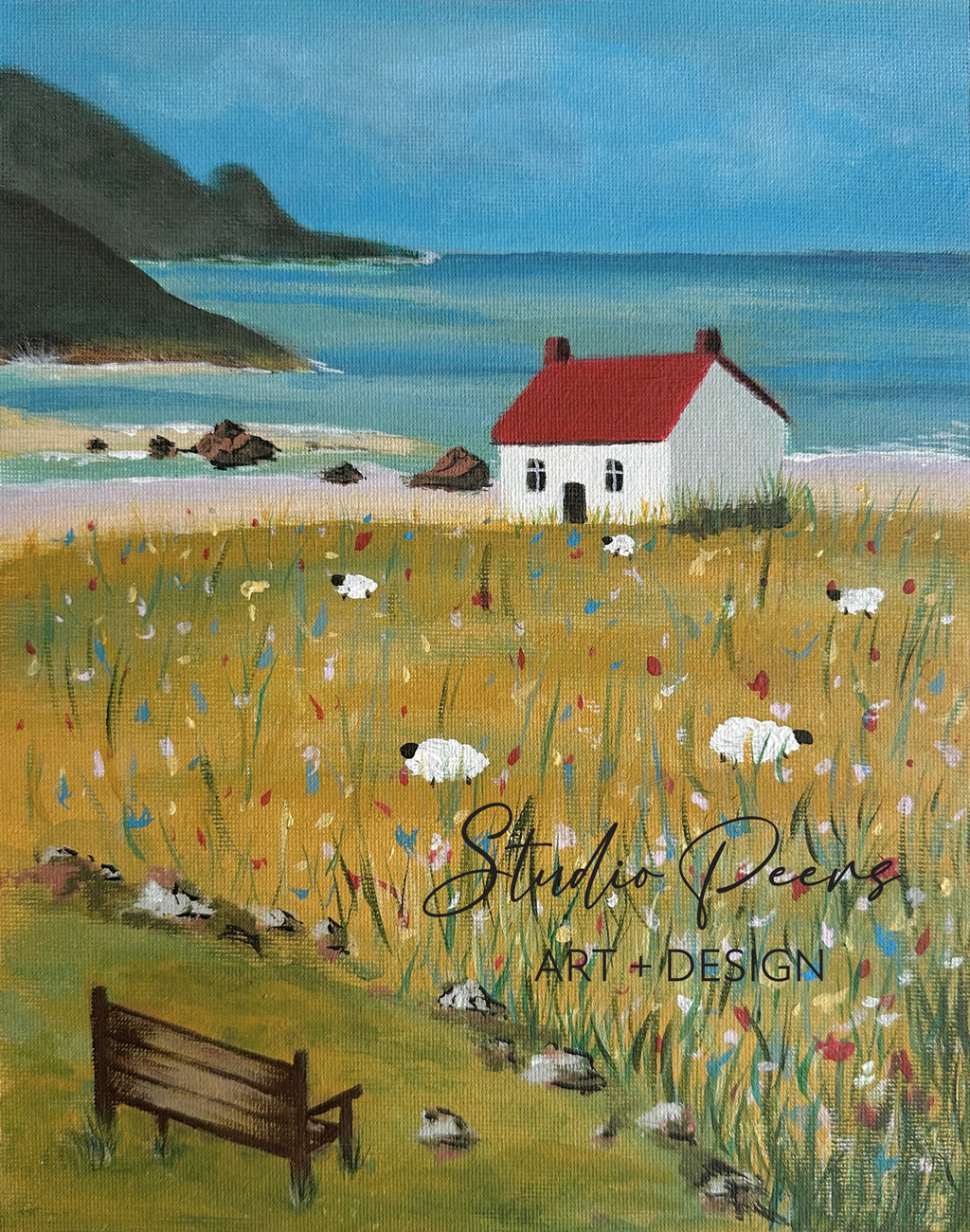 Wee Bothy with a View - Original Artwork