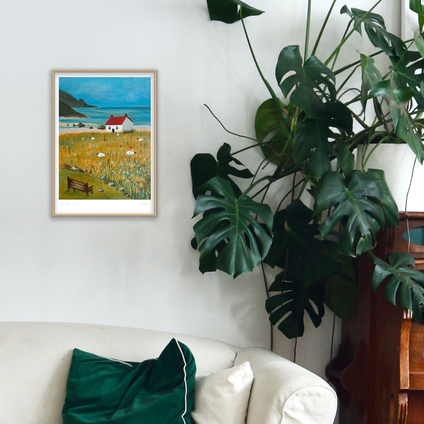 Wee Bothy with a View Art Print