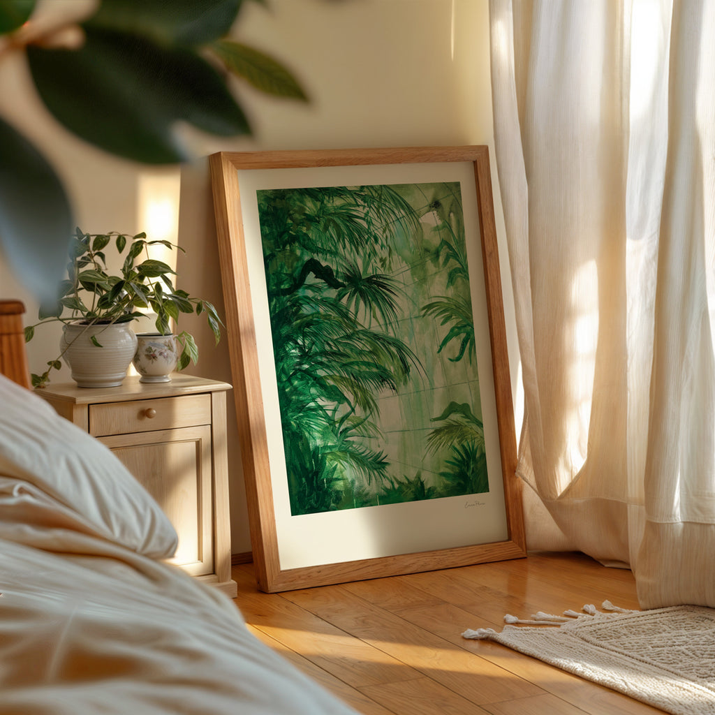 Whispering Ferns Art Print