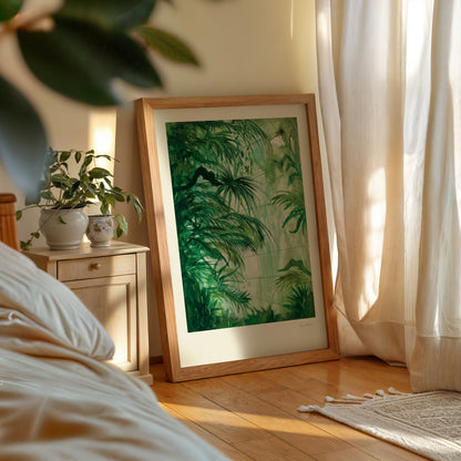 Whispering Ferns Art Print