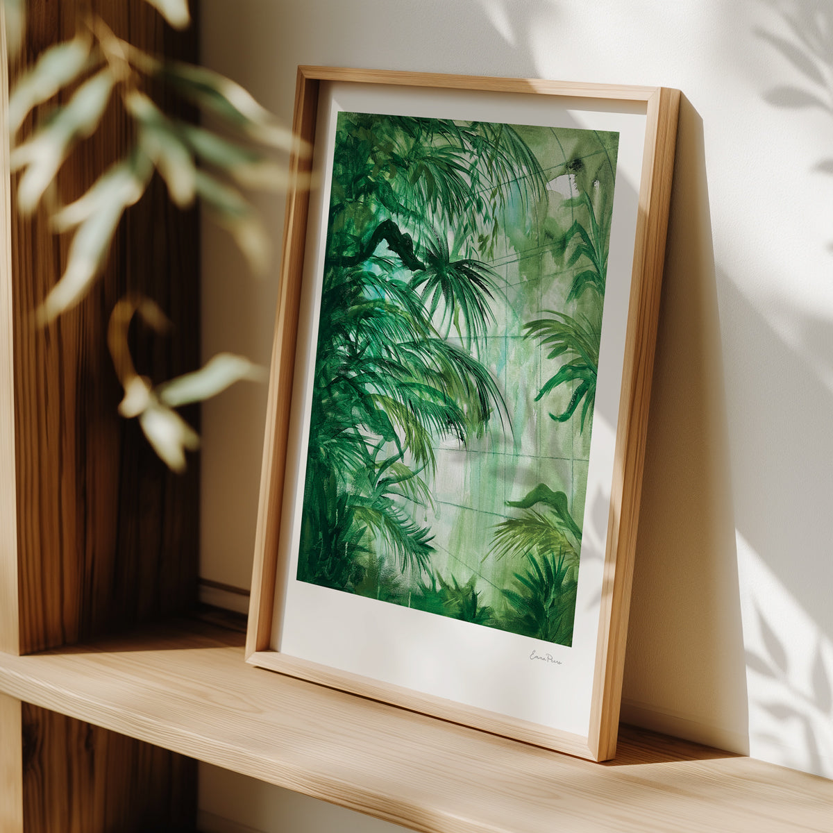 Whispering Ferns Art Print