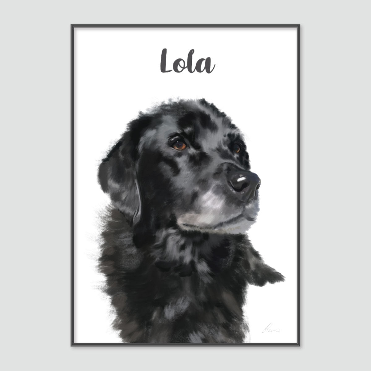 Pet Portrait Painting