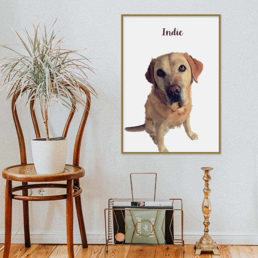 Pet Portrait Painting